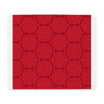 Modèle chinois - Tapis de souris (format paysage) - blanc - Devant
