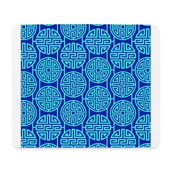 Chinese pattern - Mouse Pad (horizontal) - white - Front