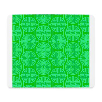 Chinese pattern - Mouse Pad (horizontal) - white - Front