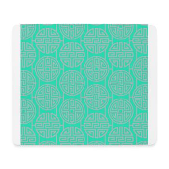 Chinese pattern - Mouse Pad (horizontal) - white - Front