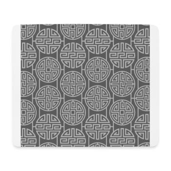 Chinese pattern - Mouse Pad (horizontal) - white - Front