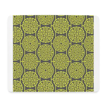 Chinese pattern - Mouse Pad (horizontal) - white - Front
