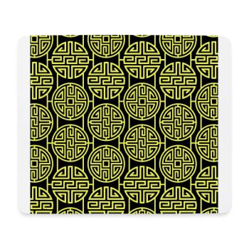 Chinese pattern - Mouse Pad (horizontal) - white - Front