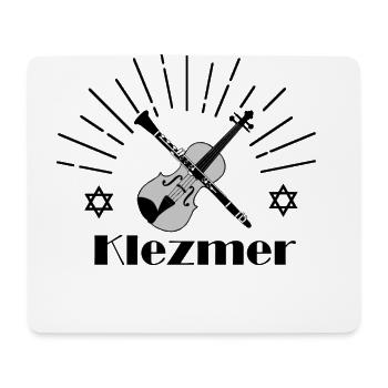 klezmer Klarinette - Mousepad (Querformat) - Weiß - Vorne