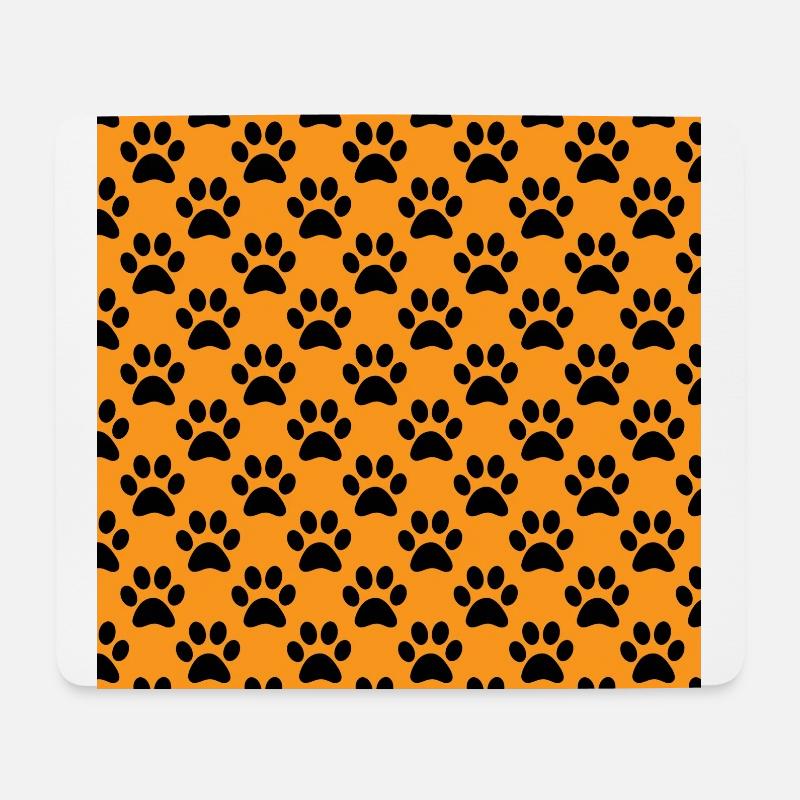Pfoten Pfoten Mauspad Mauspad Mauspad Mauspad - Mousepad (Querformat) - Weiß