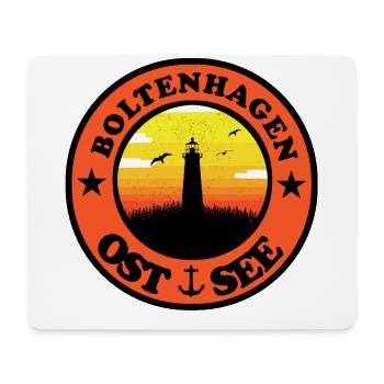 Leuchtturm Ostsee Boltenhagen - Mousepad (Querformat) - Weiß - Vorne