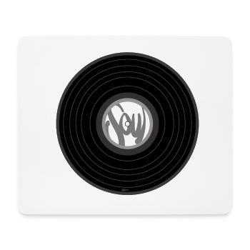 Vinyle - Tapis de souris (format paysage) - blanc - Devant