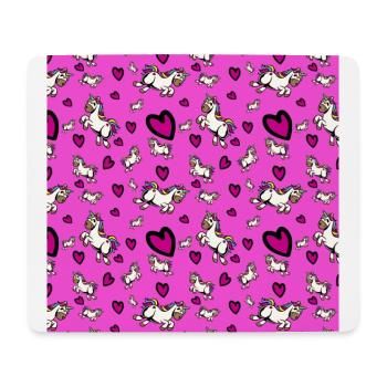 Mauspad Mauspad Einhorn Mauspad - Mousepad (Querformat) - Weiß - Vorne