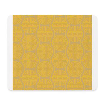 Chinese pattern - Mouse Pad (horizontal) - white - Front