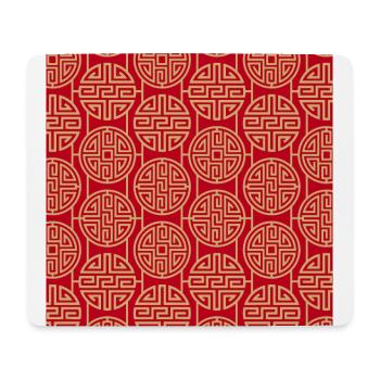 Chinese pattern - Mouse Pad (horizontal) - white - Front