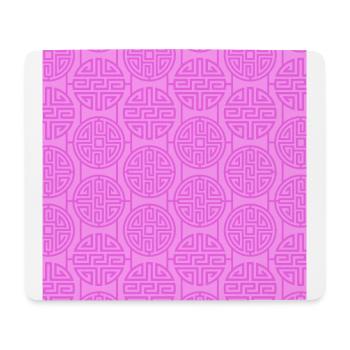 Chinesisches Muster - Mousepad (Querformat) - Weiß - Vorne