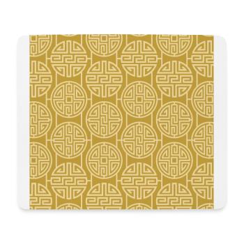 Chinese pattern - Mouse Pad (horizontal) - white - Front