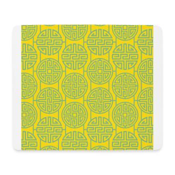 Chinese pattern - Mouse Pad (horizontal) - white - Front