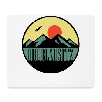 Oberlausitz - Mousepad (Querformat) - Weiß - Vorne