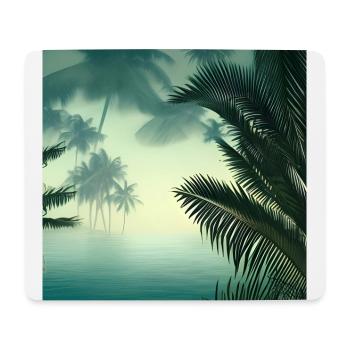 Jungle water view - Mouse Pad (horizontal) - white - Front