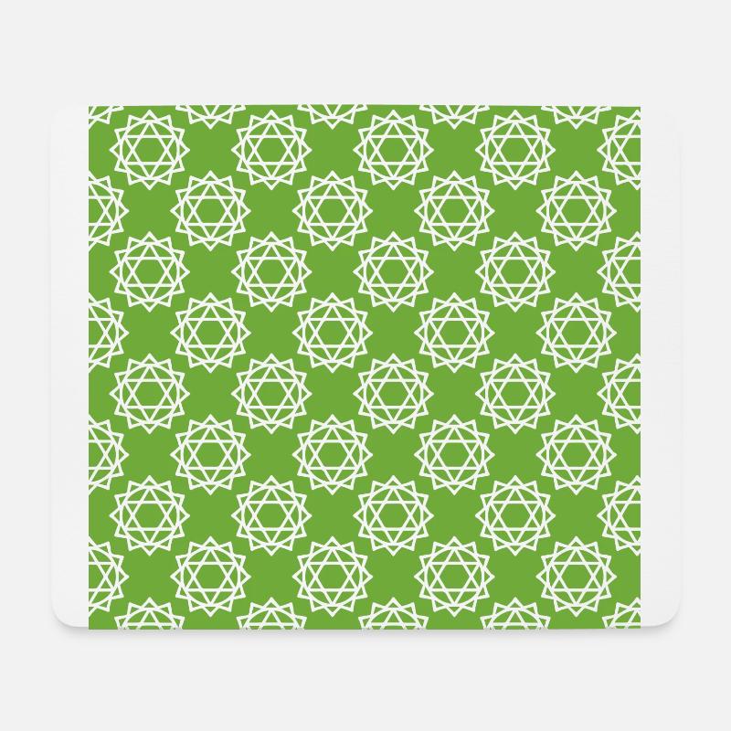 Mauspad Chakra Anahata Mauspad Mauspad - Mousepad (Querformat) - Weiß