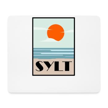sylt - Mousepad (Querformat) - Weiß - Vorne