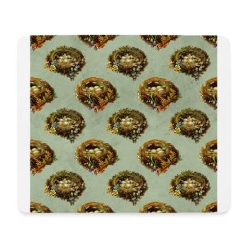 Osternest Vintage - Mousepad (Querformat) - Weiß - Vorne