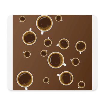 Coffee - Mouse Pad (horizontal) - white - Front