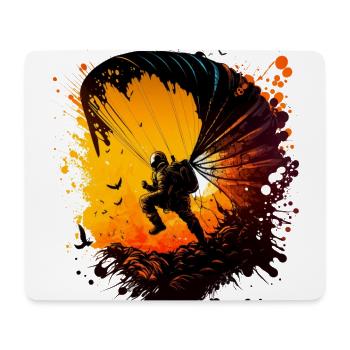 Flying High: Paragliding Adventure - Mouse Pad (horizontal) - white - Front