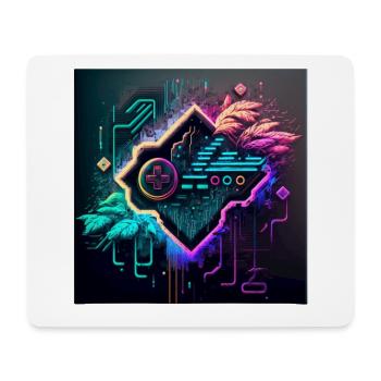 Gamers don't die, they respawn, Gaming Motiv - Mousepad (Querformat) - Weiß - Vorne