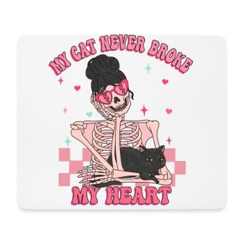 Horror Valentine's Day Funny T-shirt Gift Idea - Mouse Pad (horizontal) - white - Front