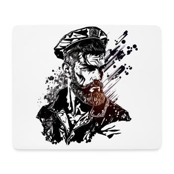 Aventure en haute mer, voilier - Tapis de souris (format paysage) - blanc - Devant