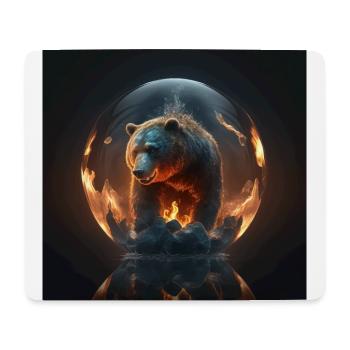 Bearsphere - Bärsphere - Mouse Pad (horizontal) - white - Front