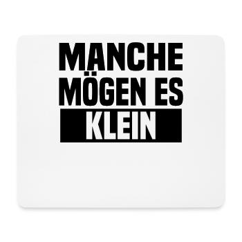 manche mögen es klein Diorama - Mousepad (Querformat) - Weiß - Vorne