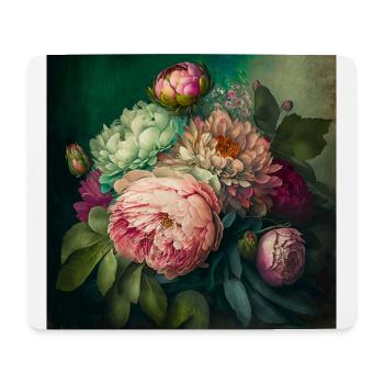 Floral Design15 - Mousepad (Querformat) - Weiß - Vorne