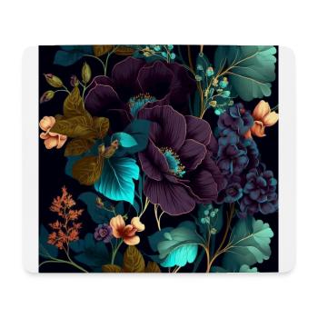 Floral Design 9 - Mousepad (Querformat) - Weiß - Vorne