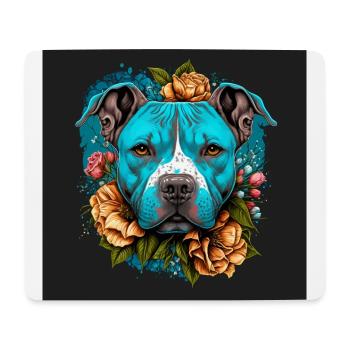 American Staffordshire Terrier - Mouse Pad (horizontal) - white - Front