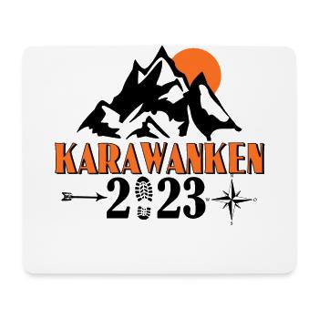 karawanken - Mousepad (Querformat) - Weiß - Vorne