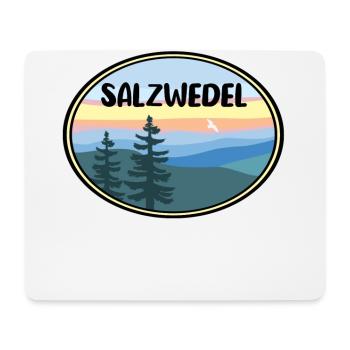 Salzwedel Landschaft - Mousepad (Querformat) - Weiß - Vorne