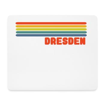 Dresden - Mousepad (Querformat) - Weiß - Vorne