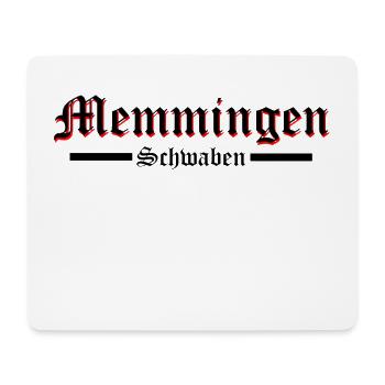 Memmingen Schwaben - Mousepad (Querformat) - Weiß - Vorne