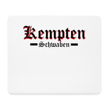 Kempten - Mousepad (Querformat) - Weiß - Vorne