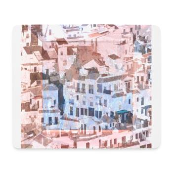 Dorf in Andalusien - Mousepad (Querformat) - Weiß - Vorne