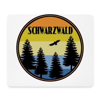 Schwarzwald - Mousepad (Querformat) - Weiß - Vorne