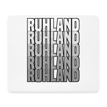 ruhland - Mousepad (Querformat) - Weiß - Vorne