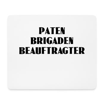 Patenbrigade - Mousepad (Querformat) - Weiß - Vorne