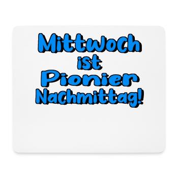 Pionier Nachmittag - Mousepad (Querformat) - Weiß - Vorne