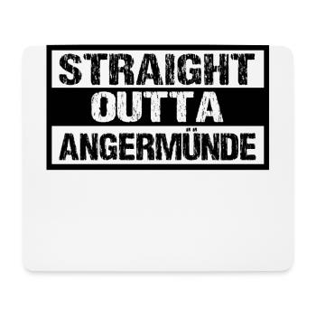 Angermünde - Mousepad (Querformat) - Weiß - Vorne