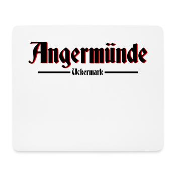 Angermünde - Mousepad (Querformat) - Weiß - Vorne