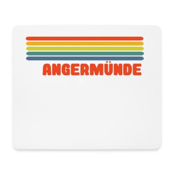 Angermünde - Mousepad (Querformat) - Weiß - Vorne
