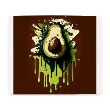 avocado - Mousepad (Querformat) - Weiß - Vorne