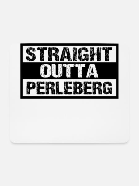 Perleberg - Mousepad (Querformat) - Weiß