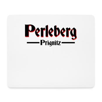Perleberg - Mousepad (Querformat) - Weiß - Vorne