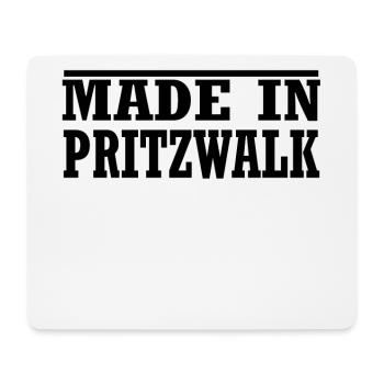 Pritzwalk - Mousepad (Querformat) - Weiß - Vorne