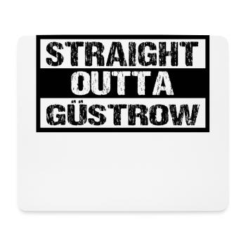 Güstrow - Mousepad (Querformat) - Weiß - Vorne